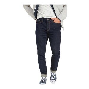 Old Navy Jeans Dark Wash Skinny Built in Flex Cotton Stretch 30x32 Unisex Long